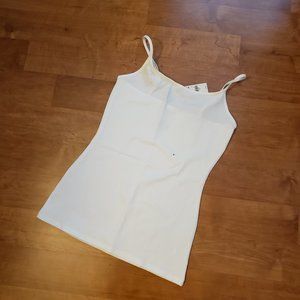 NWT Express white best loved  cami S